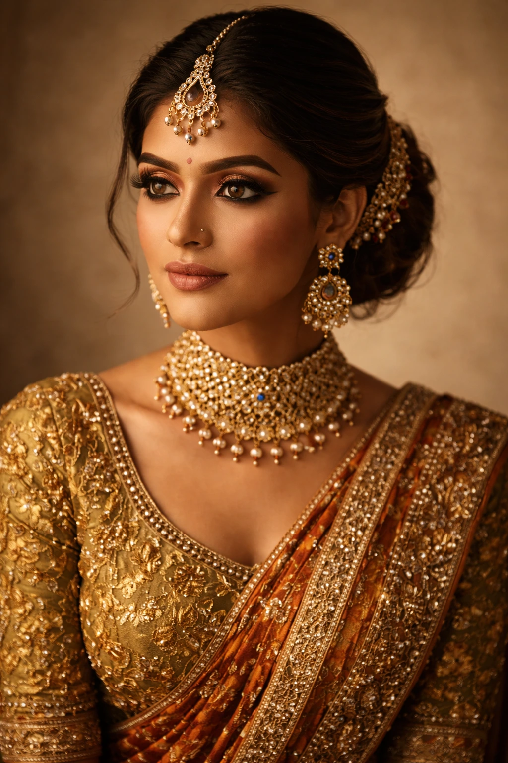 AI Bridal & Wedding Portrait Prompts prompt example 3