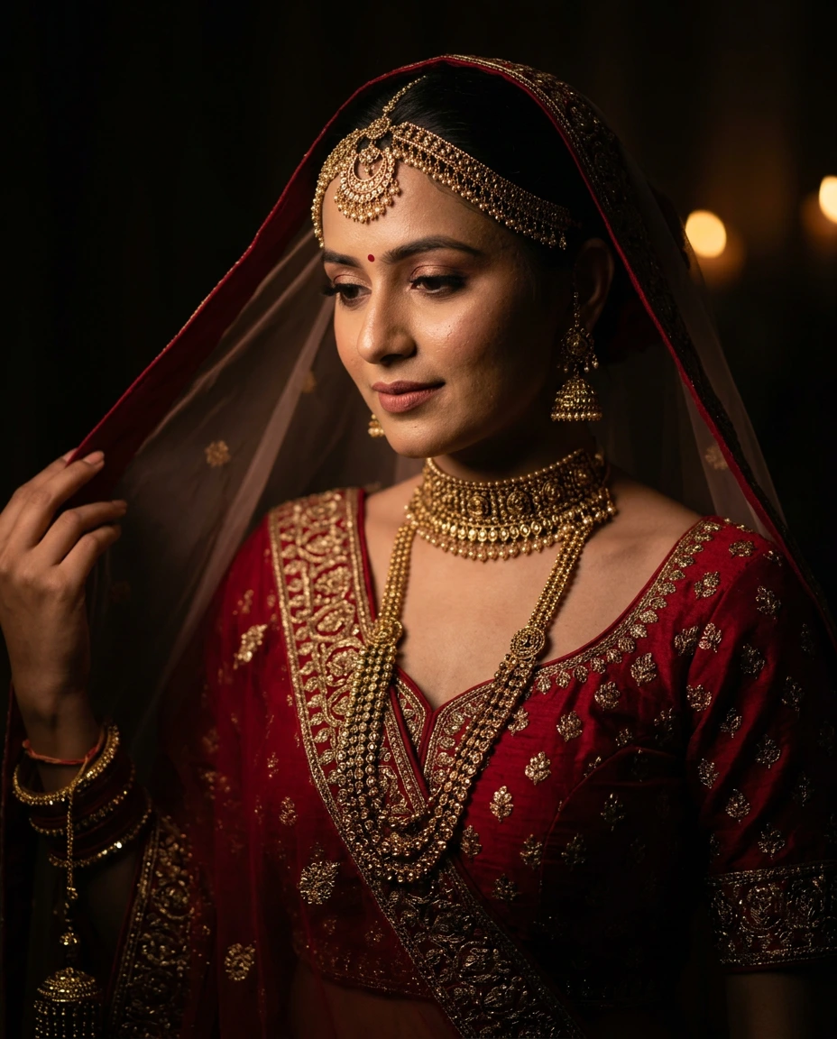 AI Bridal & Wedding Portrait Prompts prompt example 6